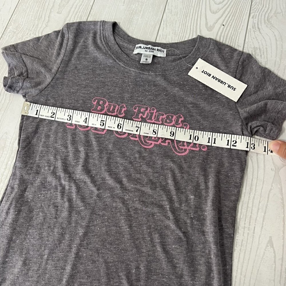 Sub Urban Riot But First Ice Cream Tee - Picture 2 of 7